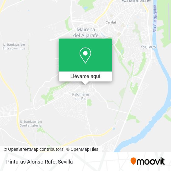 Mapa Pinturas Alonso Rufo