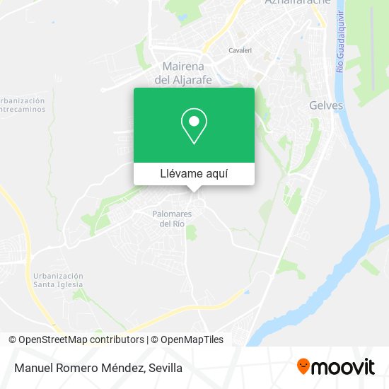 Mapa Manuel Romero Méndez