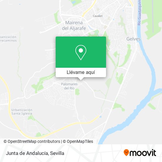 Mapa Junta de Andalucía