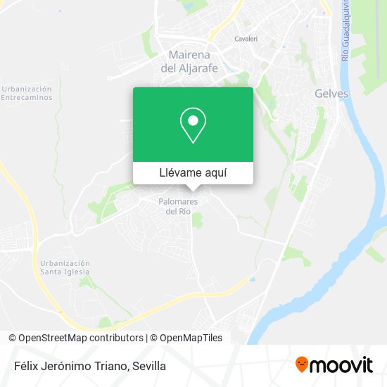 Mapa Félix Jerónimo Triano