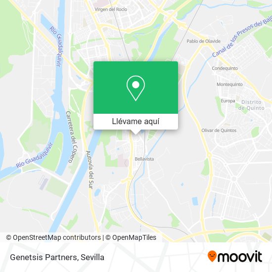 Mapa Genetsis Partners