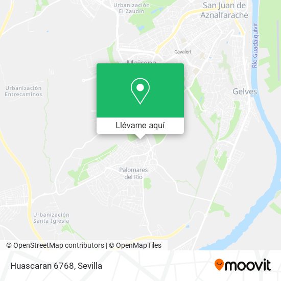 Mapa Huascaran 6768