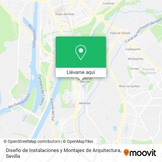 Mapa Diseño de Instalaciones y Montajes de Arquitectura