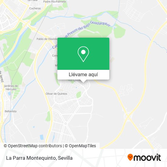 Mapa La Parra Montequinto