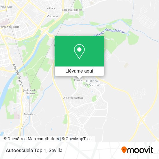Mapa Autoescuela Top 1