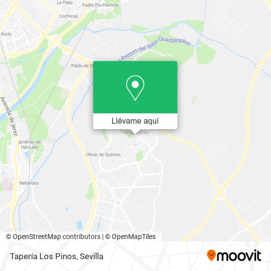 Mapa Tapería Los Pinos