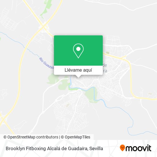 Mapa Brooklyn Fitboxing Alcalá de Guadaíra