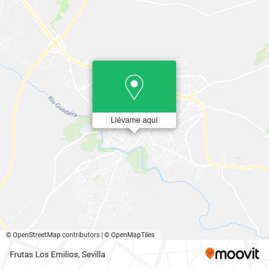 Mapa Frutas Los Emilios