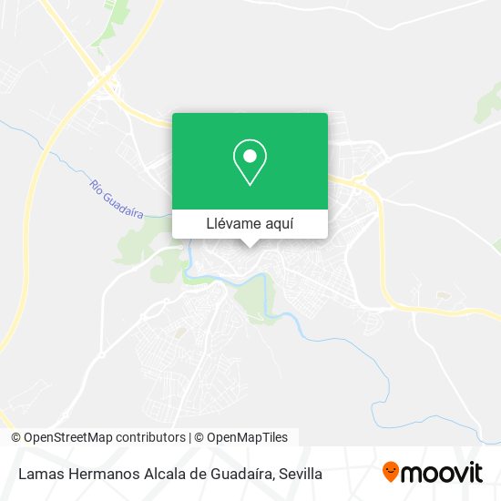 Mapa Lamas Hermanos Alcala de Guadaíra