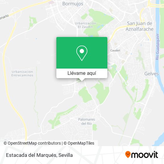 Mapa Estacada del Marqués