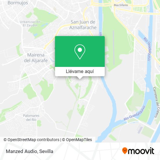 Mapa Manzed Audio