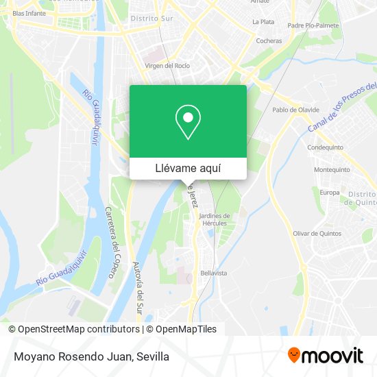 Mapa Moyano Rosendo Juan
