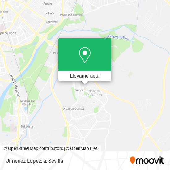Mapa Jimenez López, a