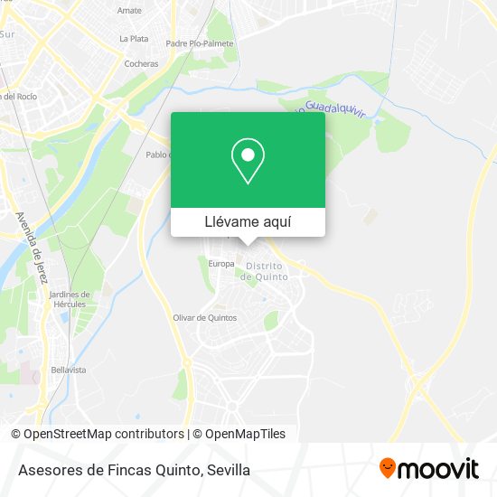 Mapa Asesores de Fincas Quinto