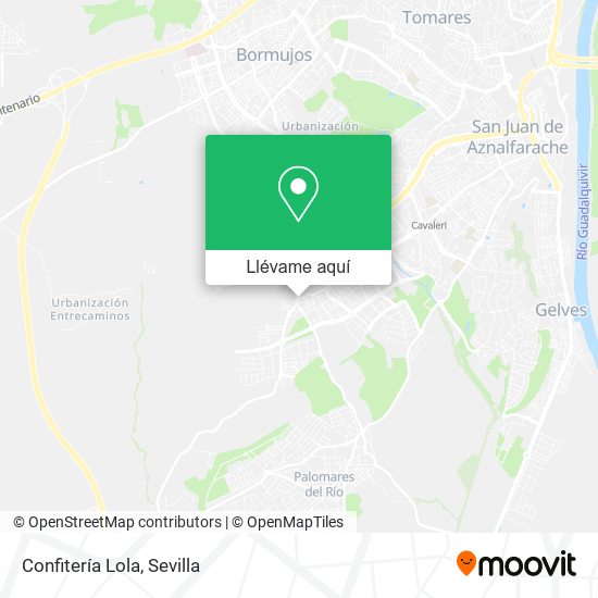 Mapa Confitería Lola