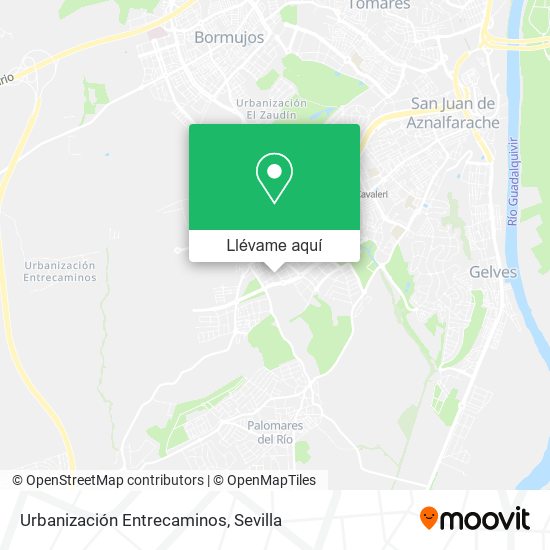 Mapa Urbanización Entrecaminos