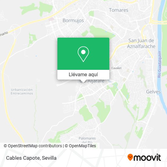 Mapa Cables Capote