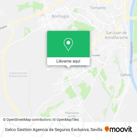 Mapa Gelco Gestion Agencia de Seguros Exclusiva