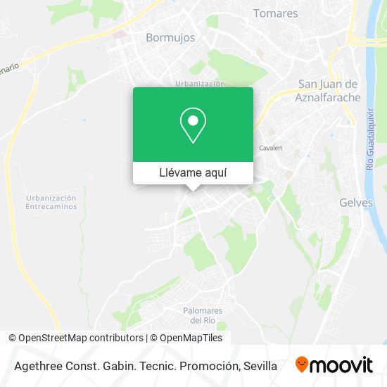 Mapa Agethree Const. Gabin. Tecnic. Promoción