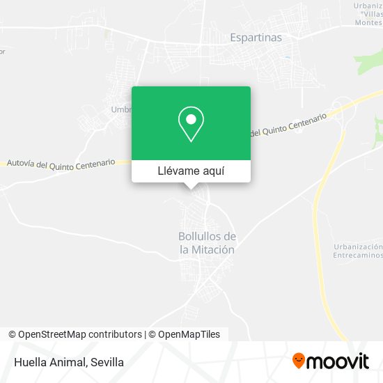 Mapa Huella Animal