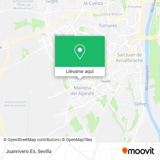 Mapa Juanrivero.Es