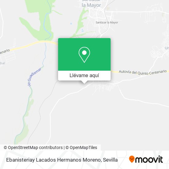 Mapa Ebanisteriay Lacados Hermanos Moreno