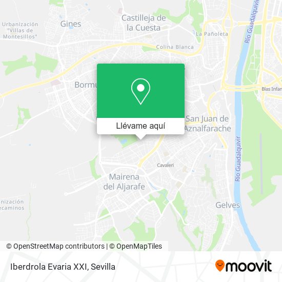 Mapa Iberdrola Evaria XXI