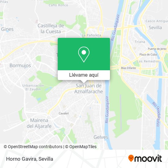 Mapa Horno Gavira