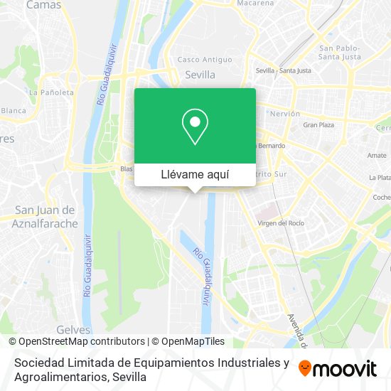 Mapa Sociedad Limitada de Equipamientos Industriales y Agroalimentarios