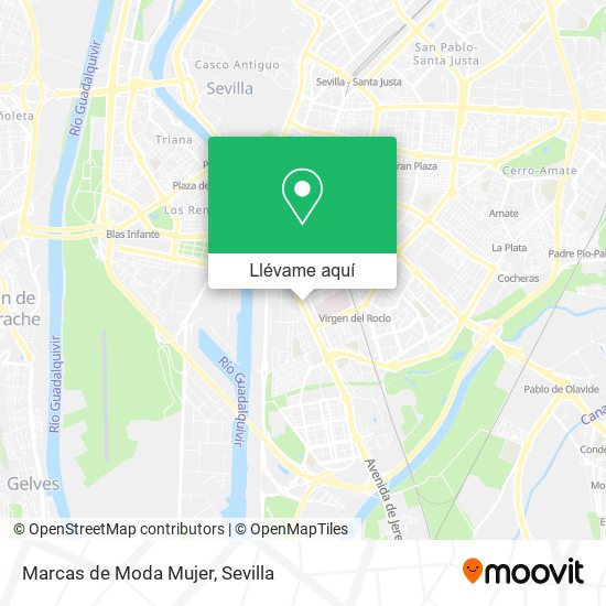 Mapa Marcas de Moda Mujer