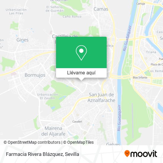 Mapa Farmacia Rivera Blázquez