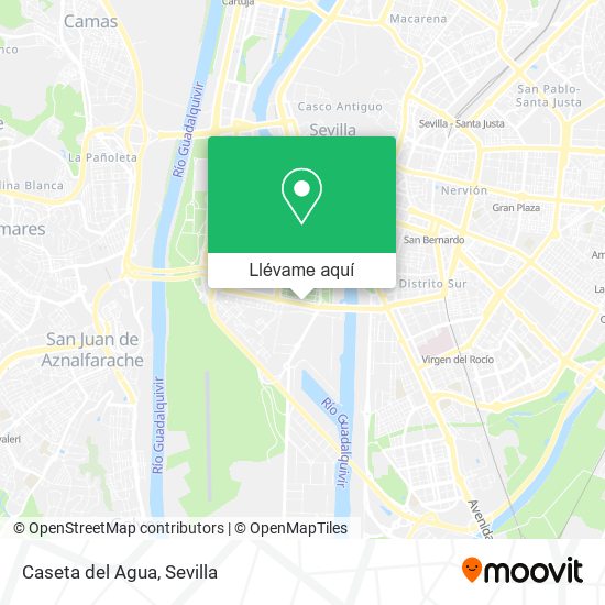 Mapa Caseta del Agua