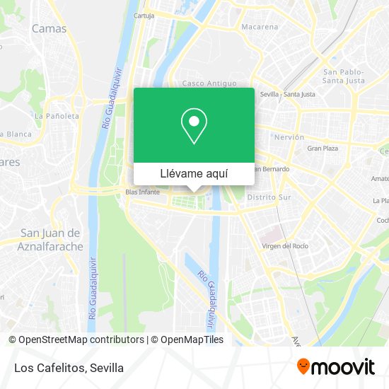 Mapa Los Cafelitos