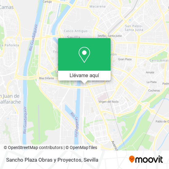 Mapa Sancho Plaza Obras y Proyectos