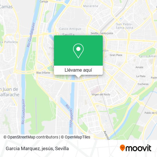 Mapa Garcia Marquez, jesús