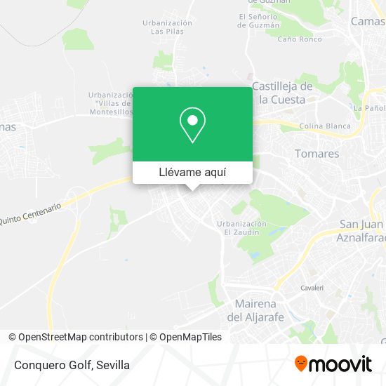 Mapa Conquero Golf