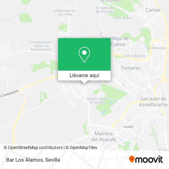 Mapa Bar Los Álamos