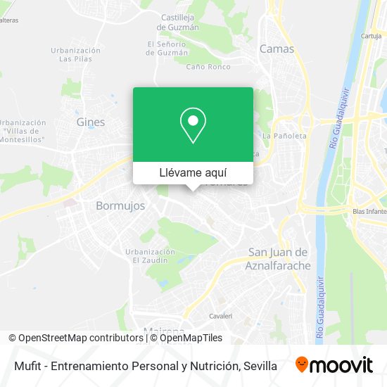 Mapa Mufit - Entrenamiento Personal y Nutrición