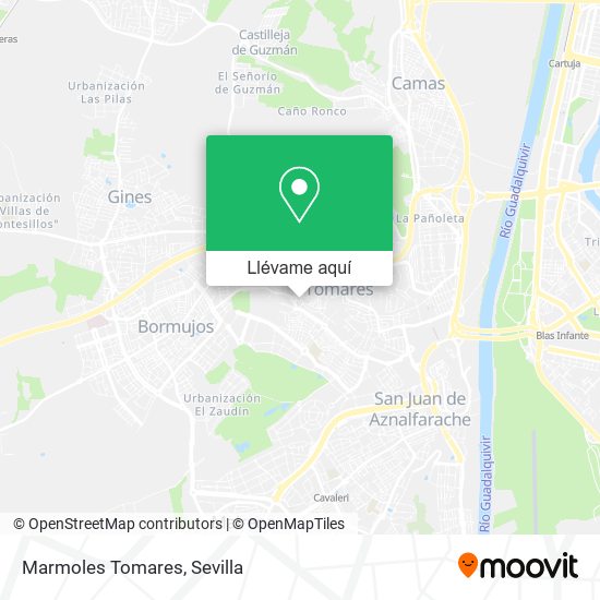 Mapa Marmoles Tomares