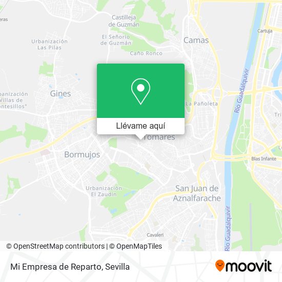 Mapa Mi Empresa de Reparto