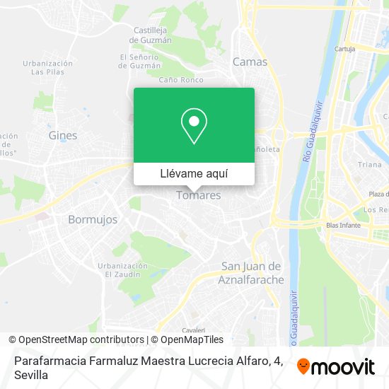 Mapa Parafarmacia Farmaluz Maestra Lucrecia Alfaro, 4