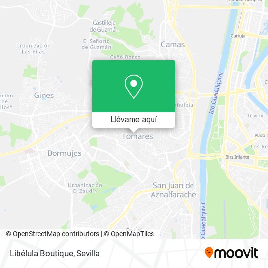Mapa Libélula Boutique