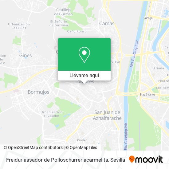 Mapa Freiduriaasador de Polloschurreriacarmelita