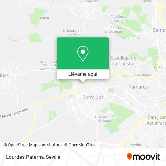 Mapa Lourdes Paterna