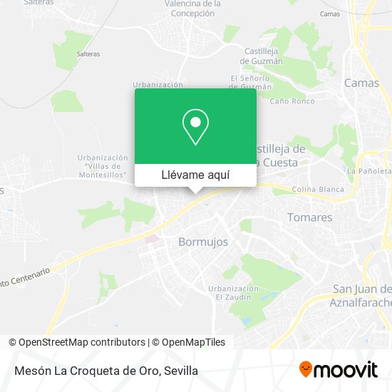 Mapa Mesón La Croqueta de Oro