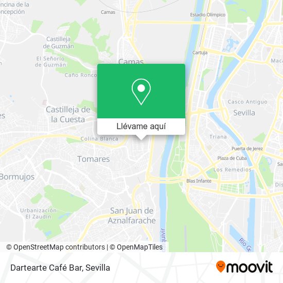Mapa Dartearte Café Bar