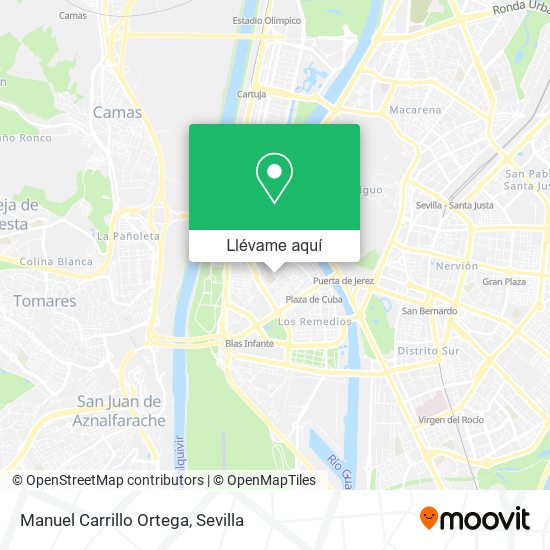 Mapa Manuel Carrillo Ortega