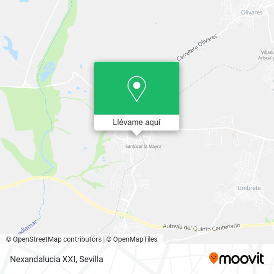 Mapa Nexandalucia XXI