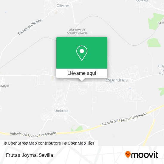 Mapa Frutas Joyma