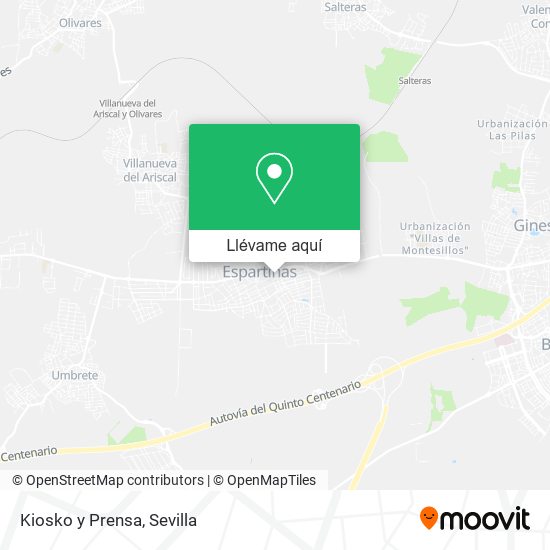 Mapa Kiosko y Prensa